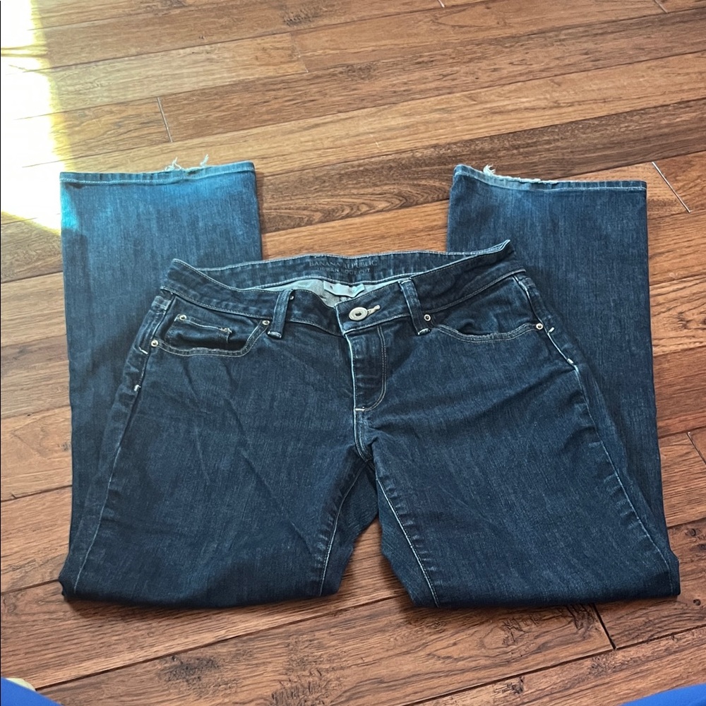 Banana Republic Indigo Straight Leg Jeans